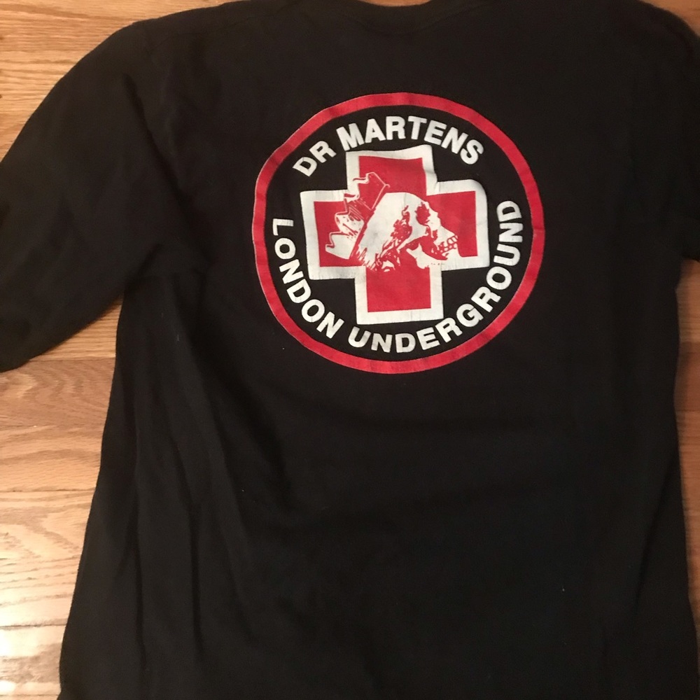 Vintage Doc Marten London Underground long sleeved T-shirt.